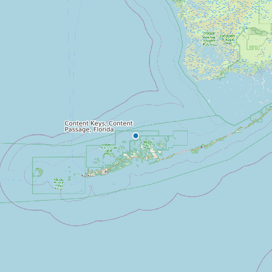 Content Keys, Content Passage, Florida map
