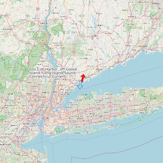 Cos Cob Harbor, off Goose Island, Long Island Sound, Connecticut Current map