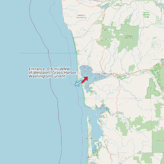 Entrance, 0.6 mi WNW of Westport, Grays Harbor, Washington Current map