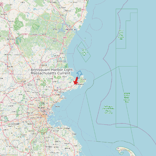 Annisquam Harbor Light, Massachusetts Current map