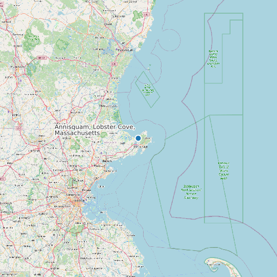 Annisquam, Lobster Cove, Massachusetts map