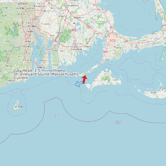 Gay Head, 1.5 mi northwest of, Vineyard Sound, Massachusetts Current map
