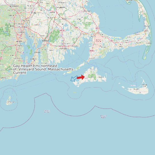 Gay Head, 3 mi northeast of, Vineyard Sound, Massachusetts Current map