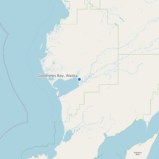 Goodnews Bay, Alaska map