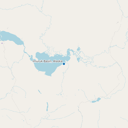 Imuruk Basin, Alaska map