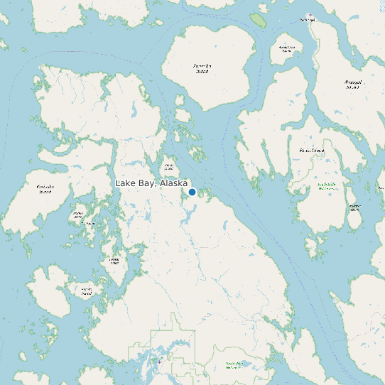 Lake Bay, Alaska map