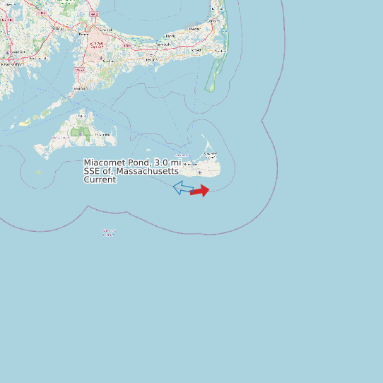 Miacomet Pond, 3.0 mi SSE of, Massachusetts Current map