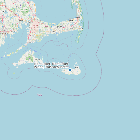 Nantucket, Nantucket Island, Massachusetts map