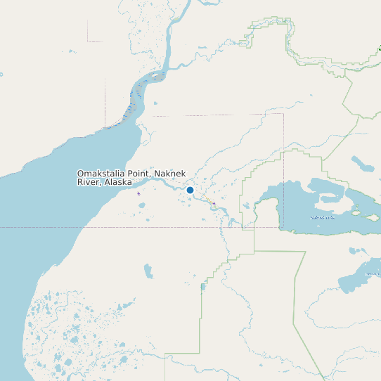 Omakstalia Point, Naknek River, Alaska map