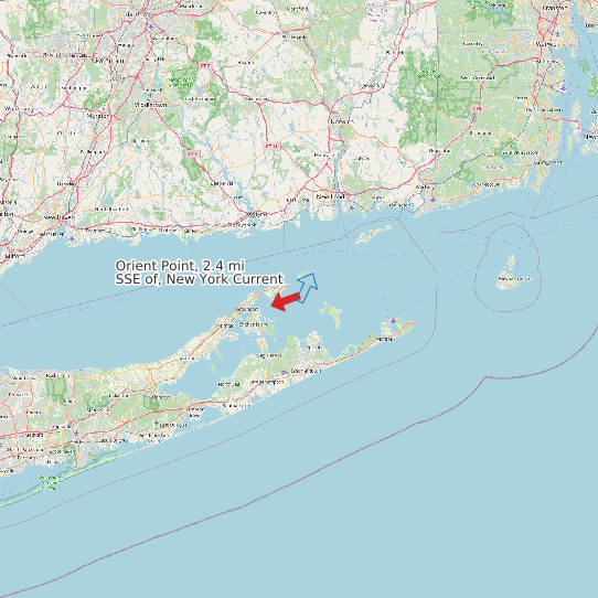Orient Point, 2.4 mi SSE of, New York Current map