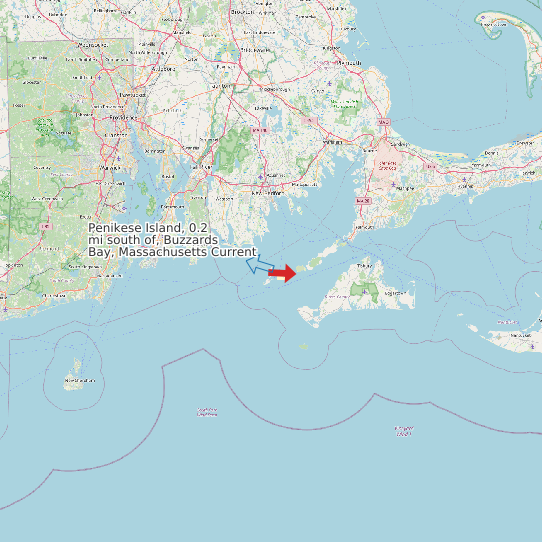 Penikese Island, 0.2 mi south of, Buzzards Bay, Massachusetts Current map
