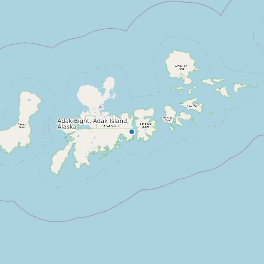 Adak Bight, Adak Island, Alaska map