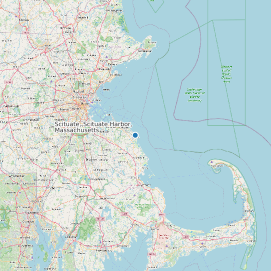 Scituate, Scituate Harbor, Massachusetts map