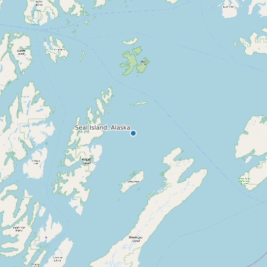 Seal Island, Alaska map