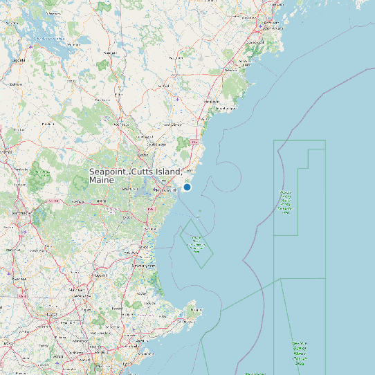 Seapoint, Cutts Island, Maine map
