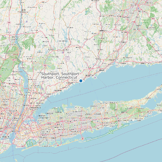 Southport, Southport Harbor, Connecticut map