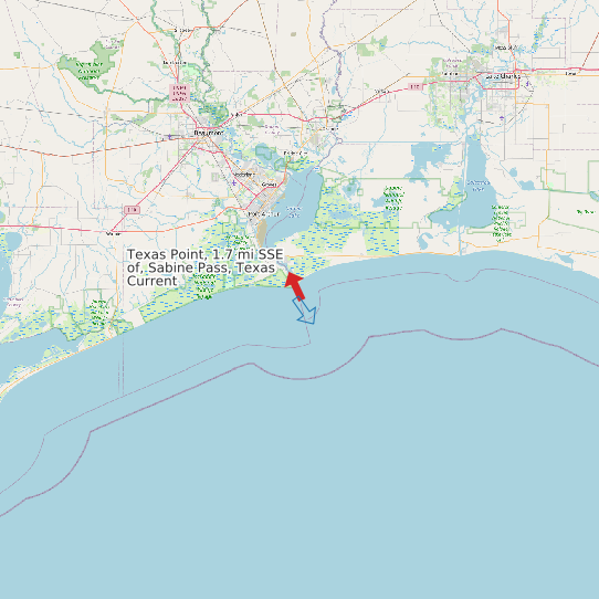 Texas Point, 1.7 mi SSE of, Sabine Pass, Texas Current map