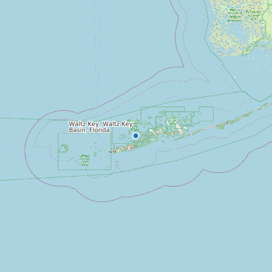 Waltz Key, Waltz Key Basin, Florida map