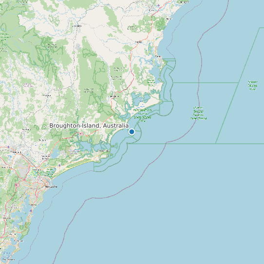 Broughton Island, Australia map