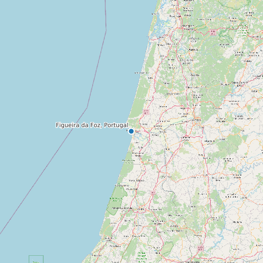 Figueira da Foz, Portugal map