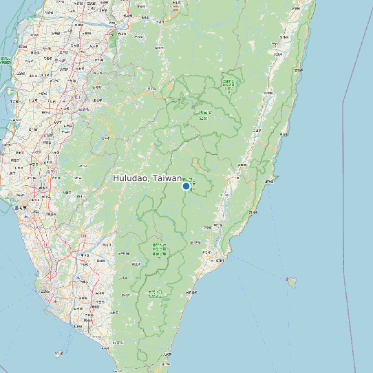 Huludao, Taiwan map