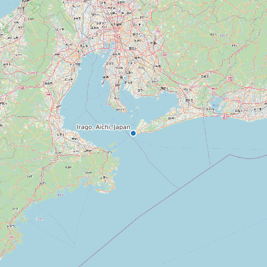 Irago, Aichi, Japan map