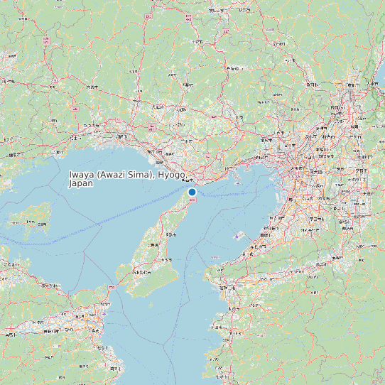 Iwaya (Awazi Sima), Hyogo, Japan map