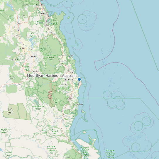 Mourilyan Harbour, Australia map
